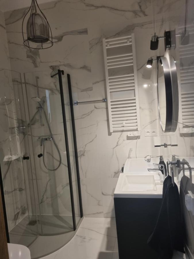 Mielno Enklawa Apartament Przy Plazy Kültér fotó