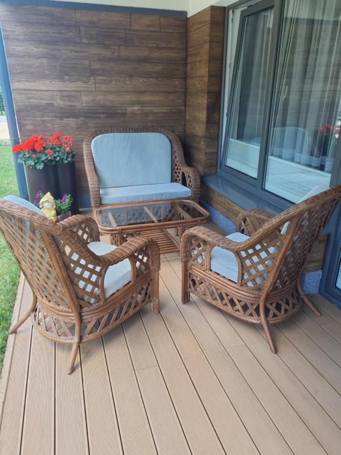 Mielno Enklawa Apartament Przy Plazy Kültér fotó