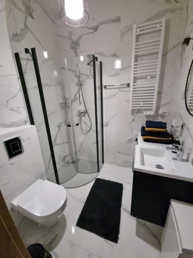 Mielno Enklawa Apartament Przy Plazy Kültér fotó